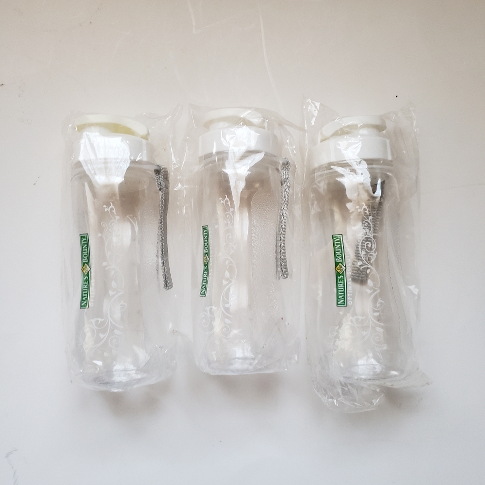 Nature's Bounty Bounty 16oz Fruit Infuser Water Bottles Bundle of 3